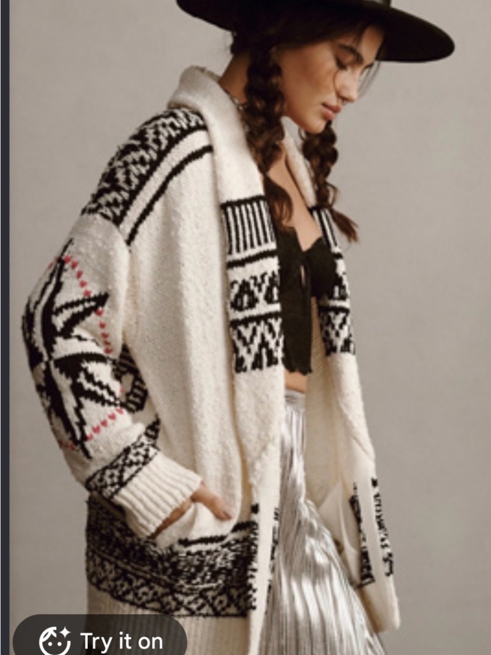 Pilcro Slouchy Waves Cardigan | Anthropologie